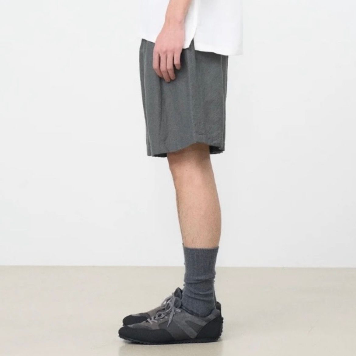 【残り一点】Wool Linen 3Pleated Shorts
