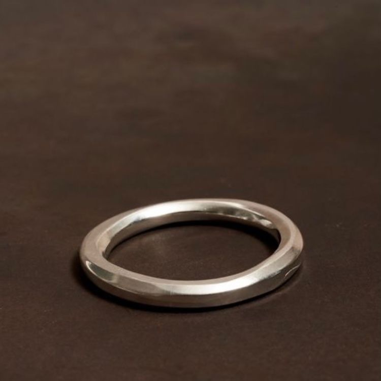 【残り一点】Ring Classic Round Hammered