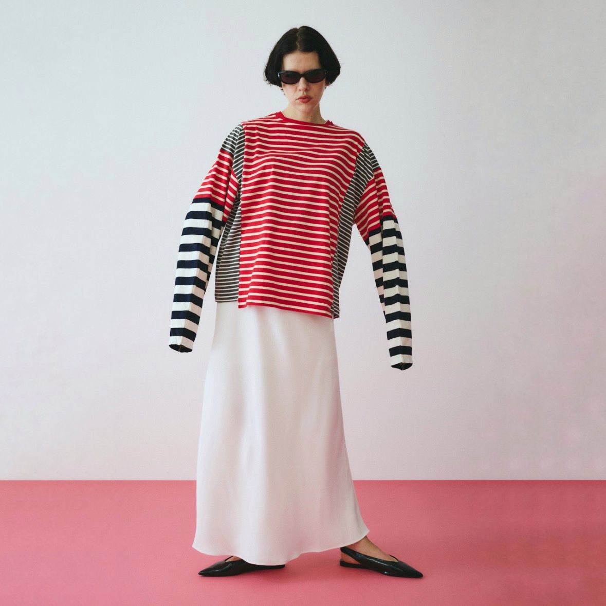 【残り一点】Patchwork Cut Tops