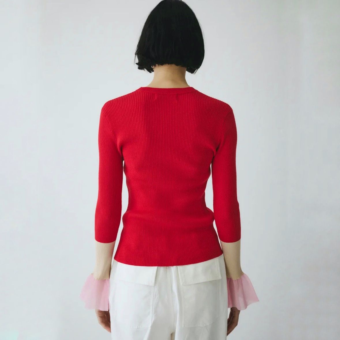 【残り一点】Flare Sleeve Knit Tops