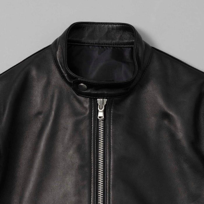 【残り一点】Dress-Fit Sheep Leather Single Rider JKT