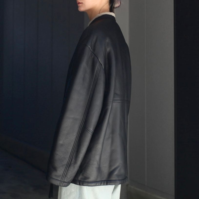 stein - 【残りわずか】Oversized Mouton Zip Jacket | ACRMTSM ONLINE 