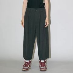 【残り一点】ウォッシャブルツイルスラックス