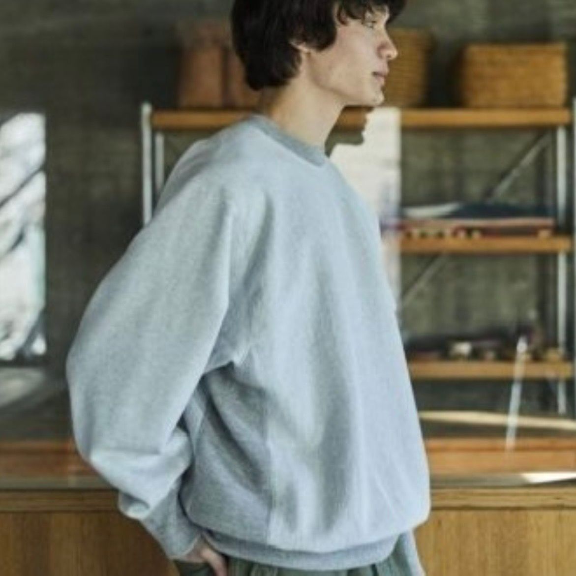 【残り一点】Heavy Weight Vintage Crew Neck Sweat Shirt