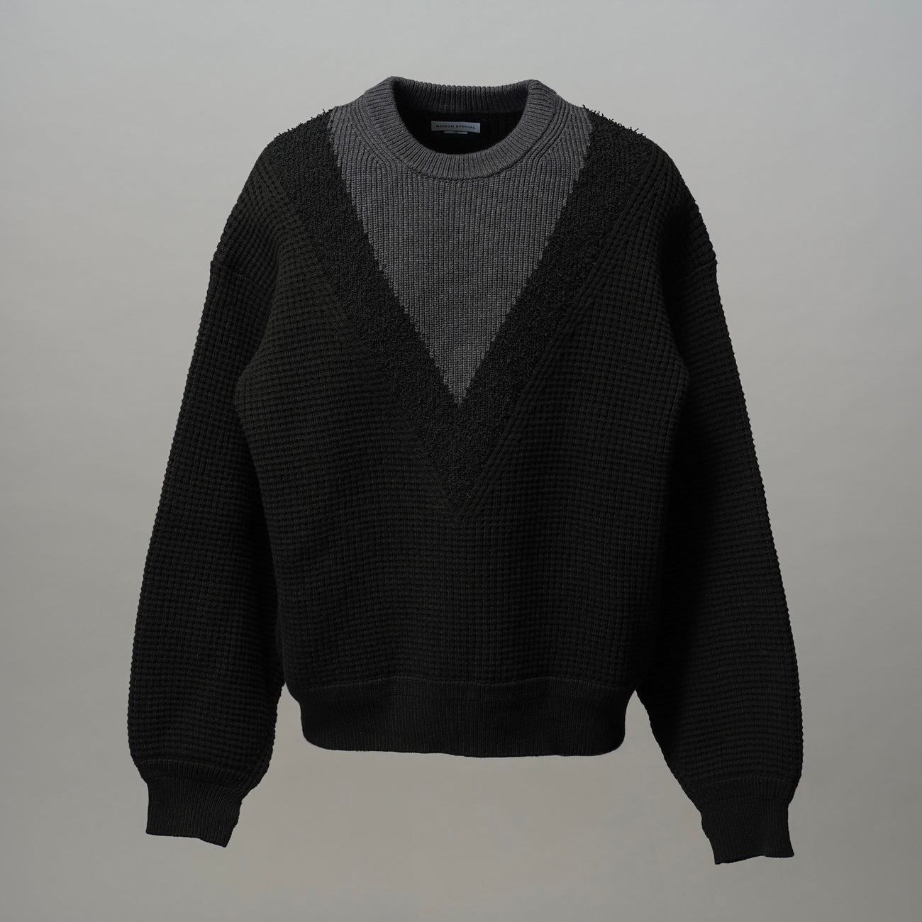 【残り一点】Prime Over V Switching Knit Pull Over