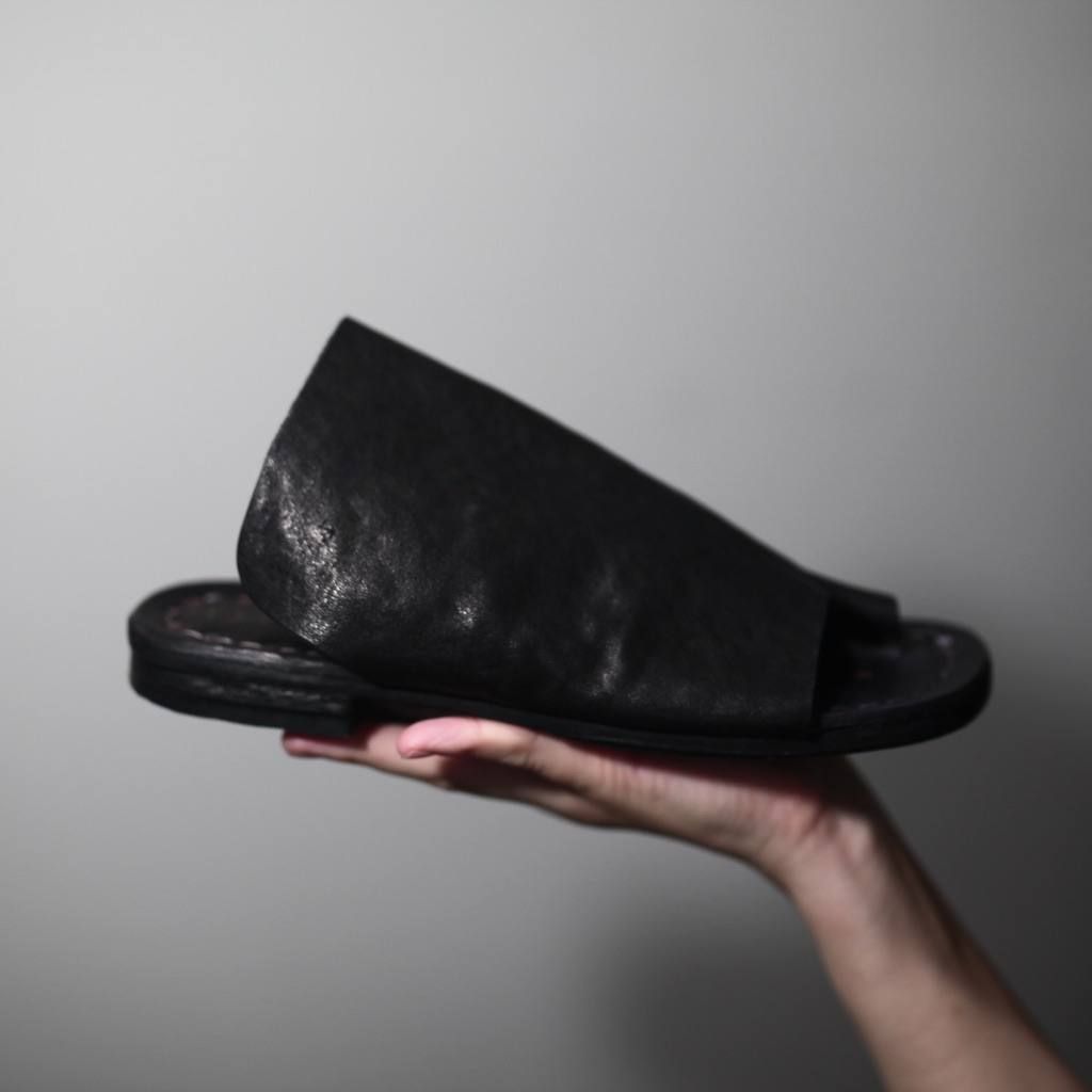 Portaille Thong sandals ポルタユ サンダル ポルタユ Portaille レザー アッパー トング サンダル Sab thong