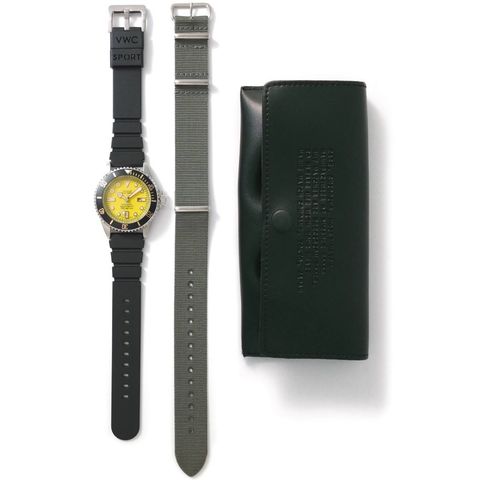 【お取り寄せ注文可能】Diver's Son(STAINLESS STEEL×YELLOW_URETHAN×NYLON SS/GRAY)
