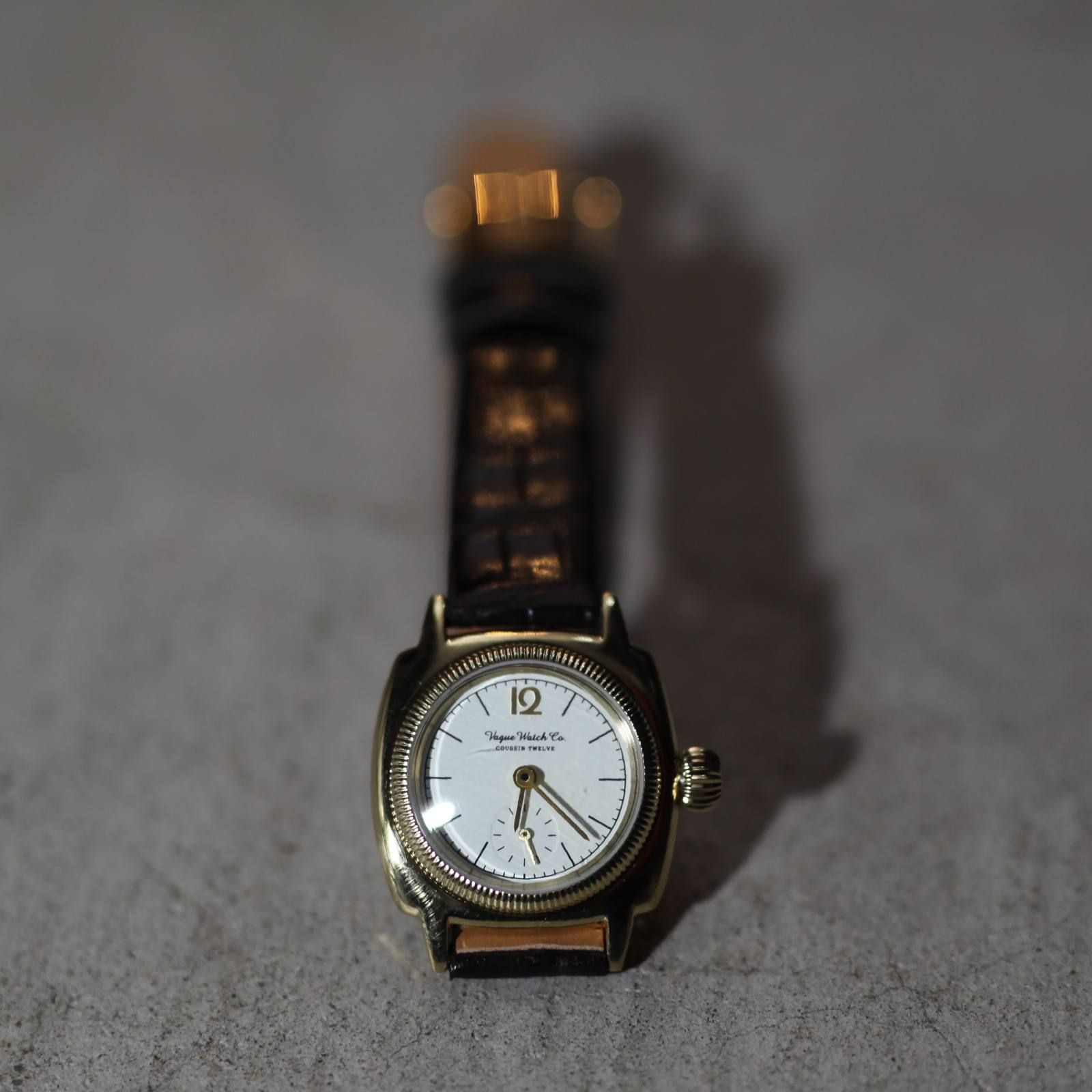 時計 Vague watch co. (Coussin 12 Extension) Vague Watch Co. / Coussin 12 Extension (Gold)