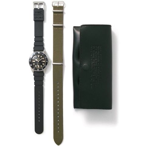 【お取り寄せ注文可能】Diver's Son(STAINLESS STEEL×BLACK_URETHAN×NYLON SS/KHAKI)