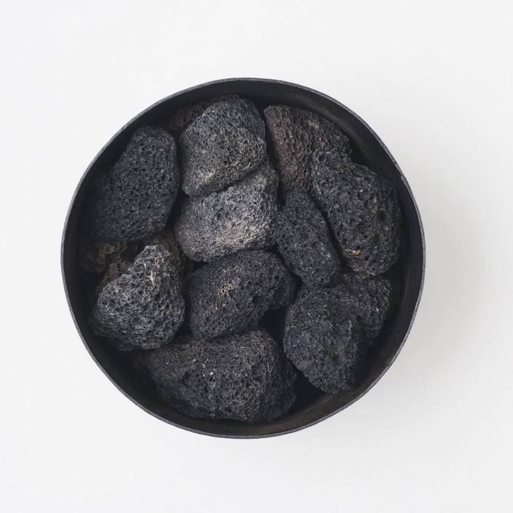 【残りわずか】ポットポプリ 溶岩石(ASPHALTE ROSE)