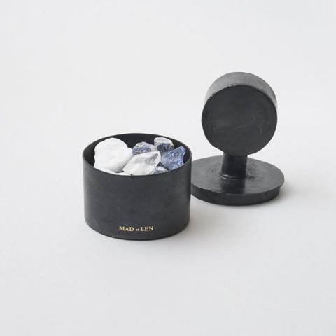 【再販売通知受付可能】トーテムポットポプリ 天然石ブルー(SPIRITUELLE)