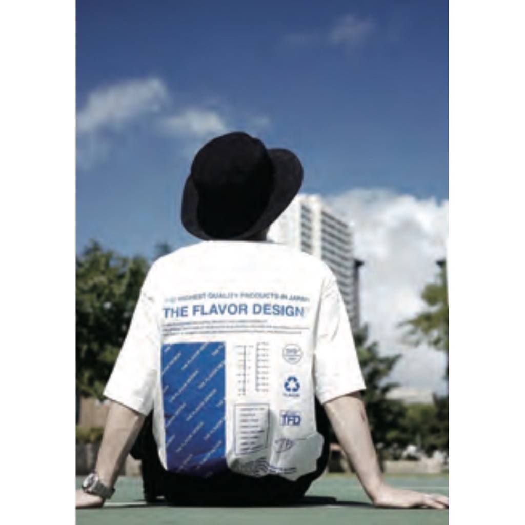 THE FLAVOR DESIGN FLAVORS アーチロゴプリント ロンT The Flavor Design®︎ / Flavors L/S T-shirt | Mov