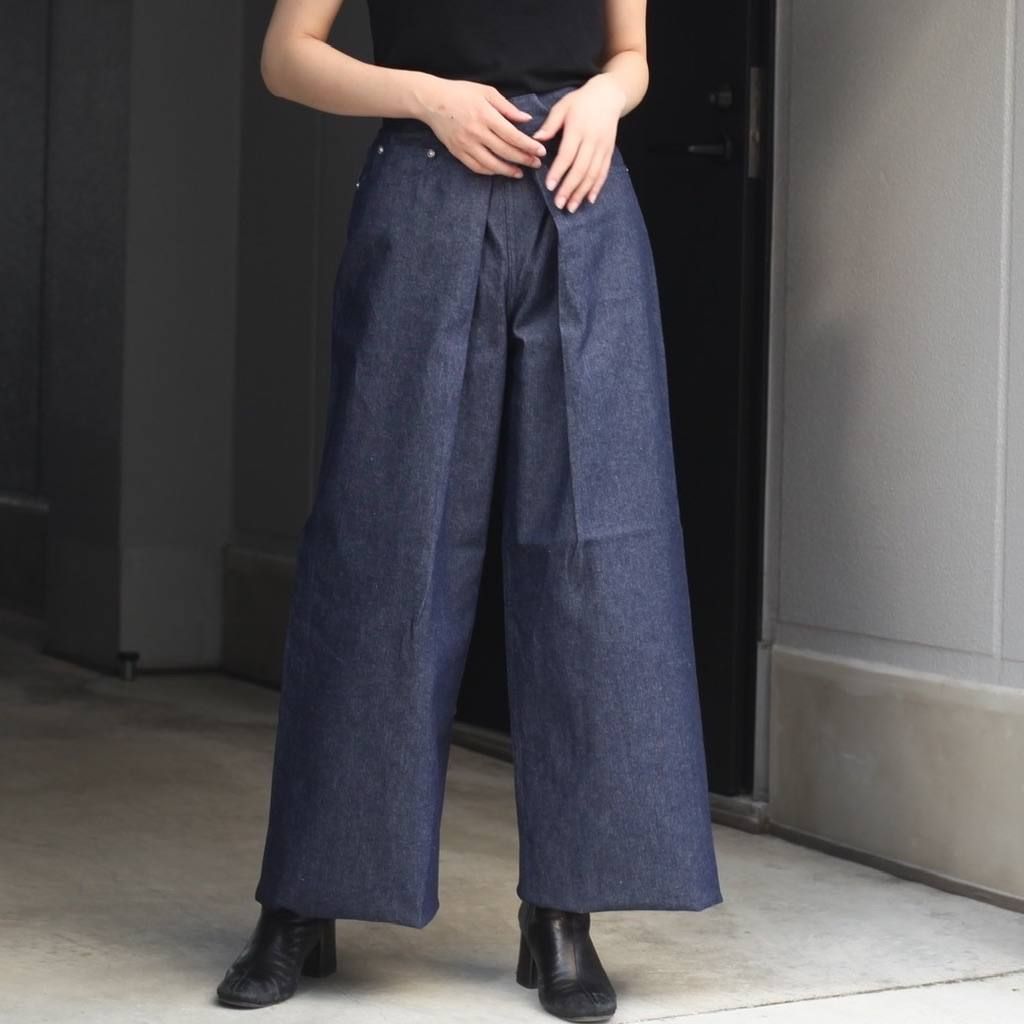 JOHNLAWRENCESULLIVAN - 【残りわずか】Rigid Denim Wide Pants