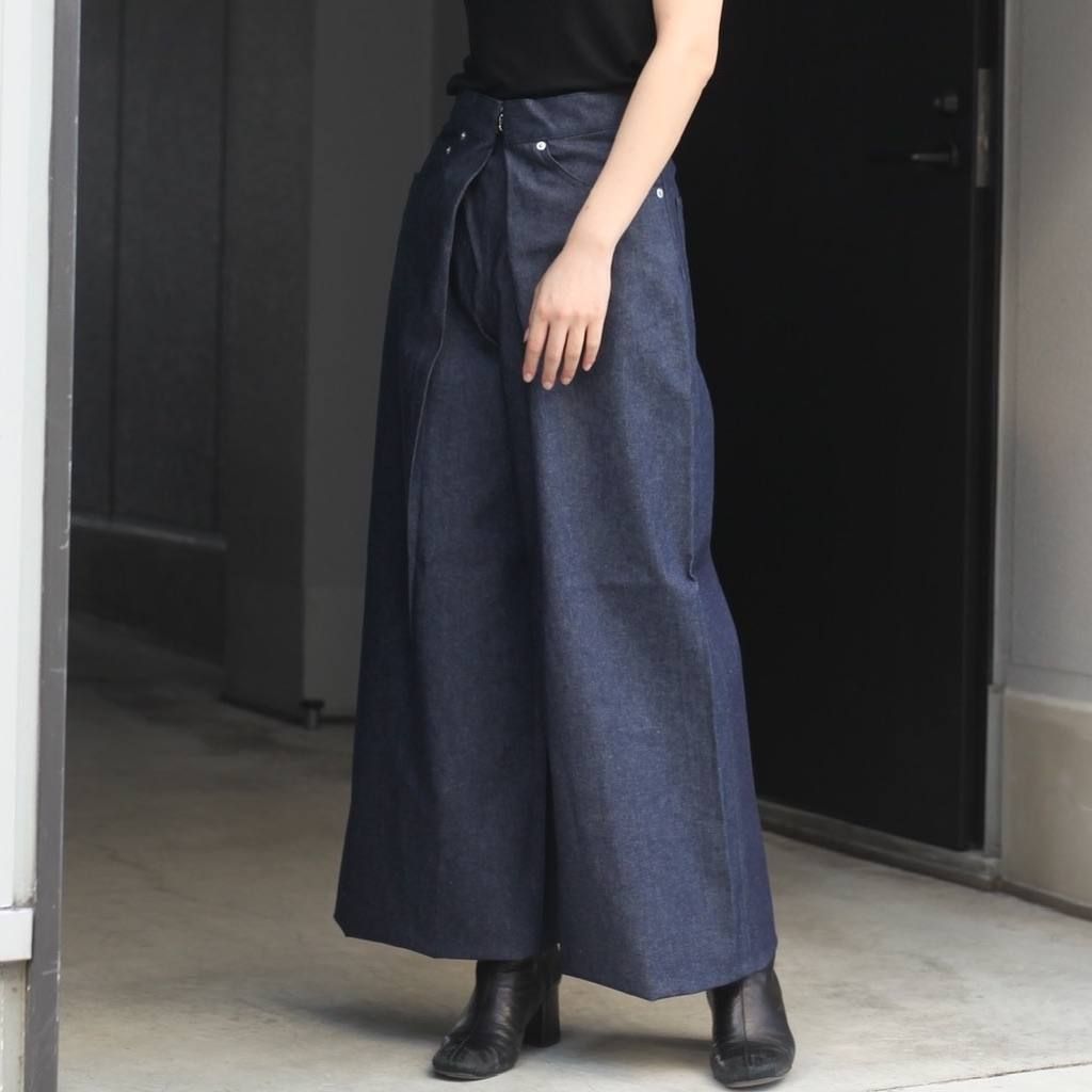 ジョンローレンスサリバン RIGID DENIM WIDE PANTS 46 - その他