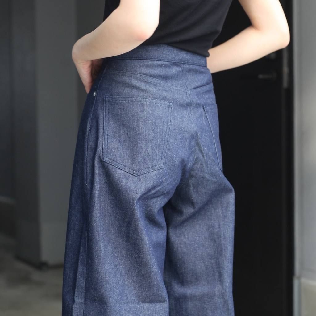 JOHNLAWRENCESULLIVAN - 【残りわずか】Rigid Denim Wide Pants(WOMEN