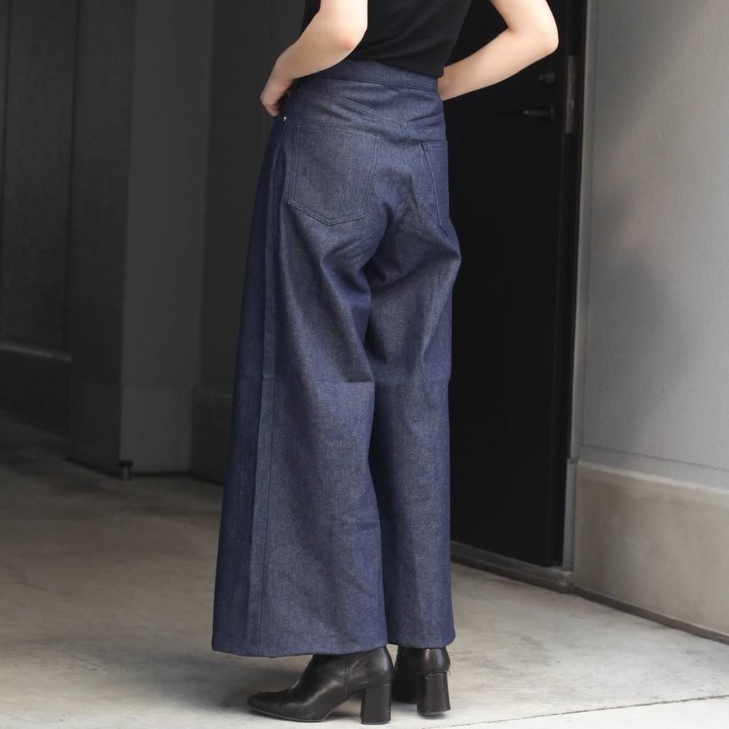 JOHNLAWRENCESULLIVAN - 【残りわずか】Rigid Denim Wide Pants(WOMEN