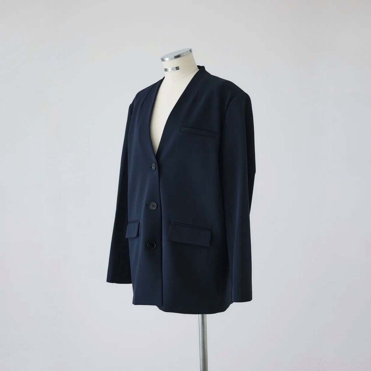 【残り一点】Collarless Padded JK