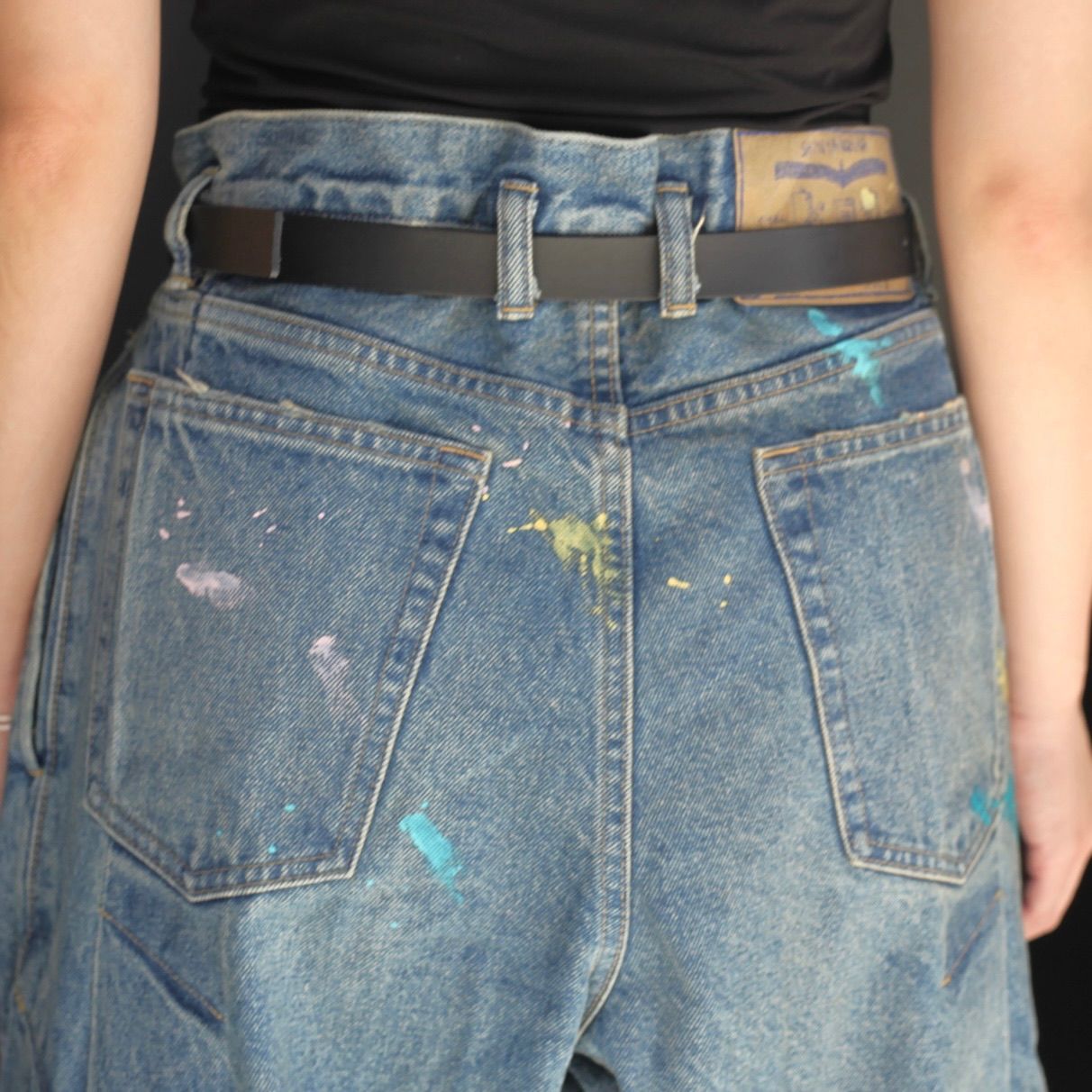 【残り一点】Painted Ordinary City Egg Baggy