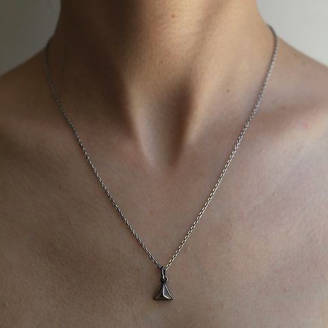 【残りわずか】Industrial & Romanesque Pendant_TRIANGLE(SILVER)