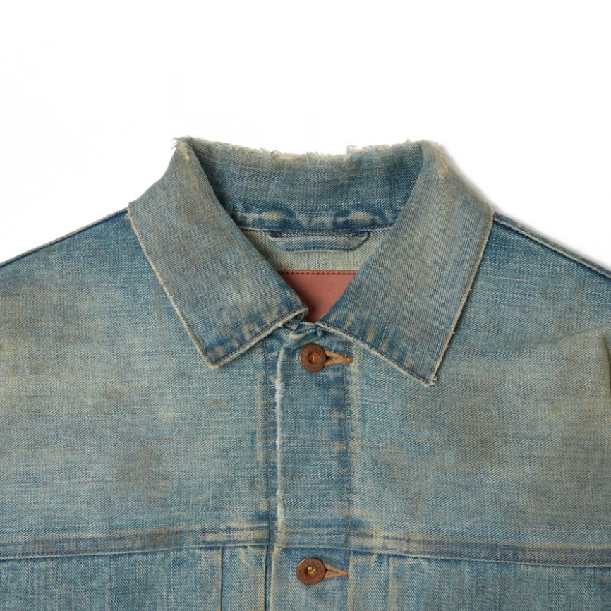 【残り一点】Distressed Modern Denim Jacket