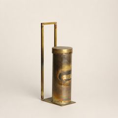 【お取り寄せ注文可能】Flame Cylinder Flower Vase φ60