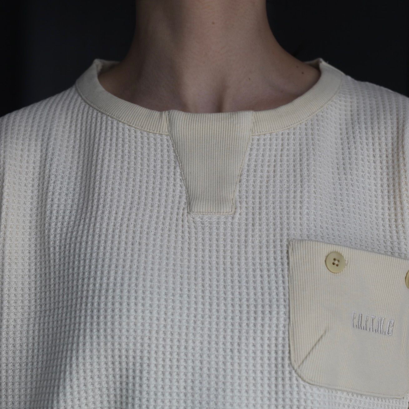 【残り一点】Pacis Thermal Henley Neck