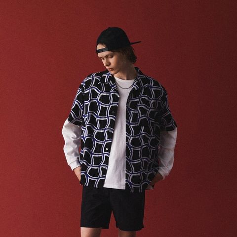 【残り一点】Distortion Check S/S SH