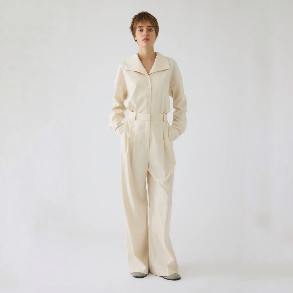 【残り一点】Collar Loose Wide SH