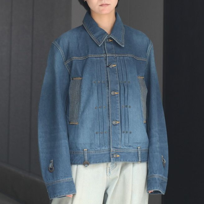 SOSHIOTSUKI - 【残り一点】The BDH Denim Jacket Wide(STONE BIO WASH