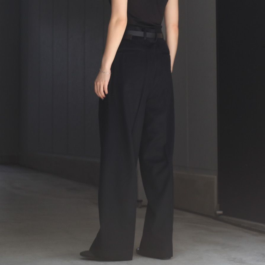 【残り一点】W/CA Beaver Straight Trousers