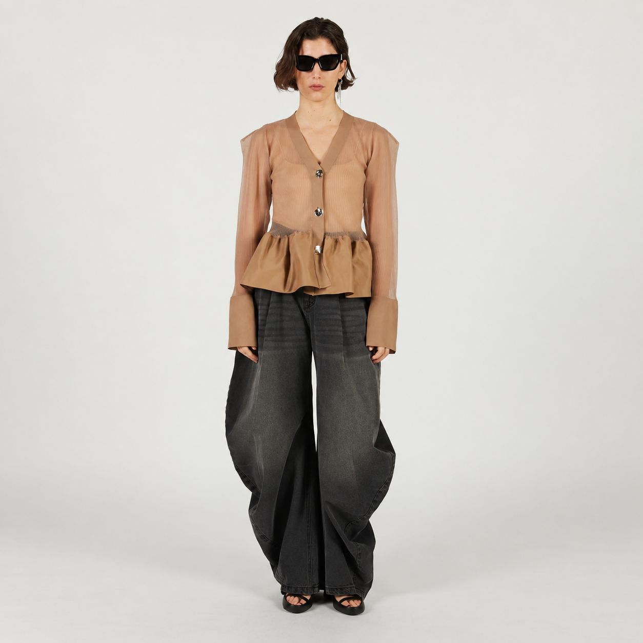 【残り一点】Drape Denim Pants