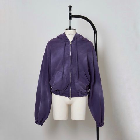 【残り一点】Washed Ordinary Old Style Zip Hoodie