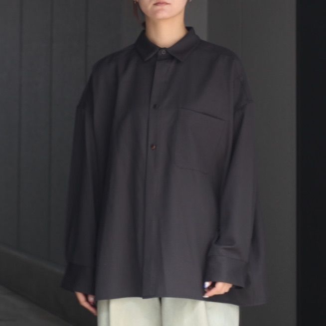 【残り一点】よそいきワイドBOXシャツ