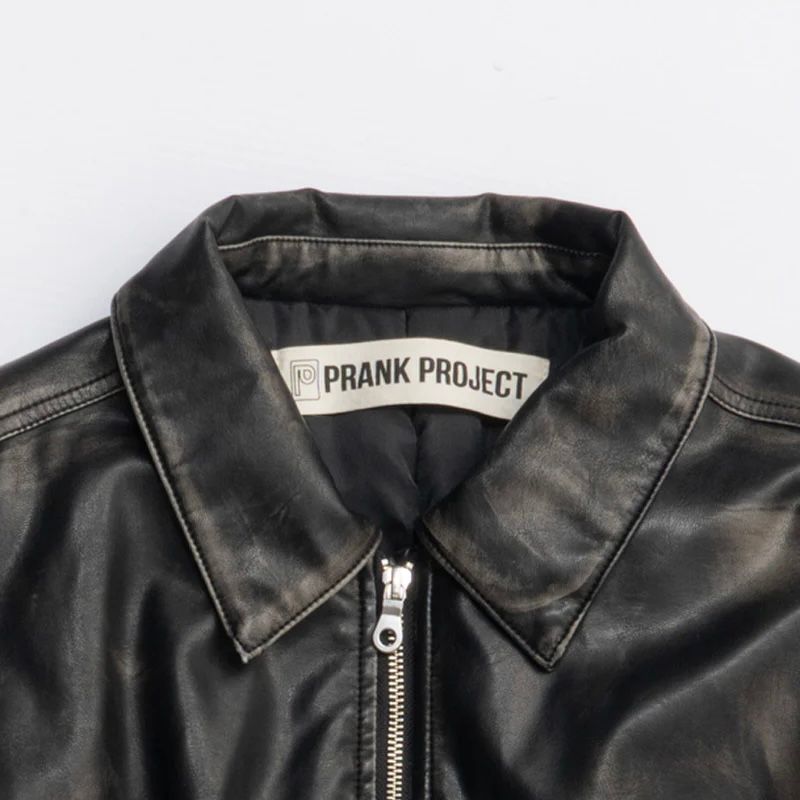 【残り一点】Flight Leather Bomber Jacket