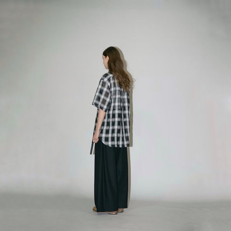 【残り一点】シズルチェックS/Sシャツ