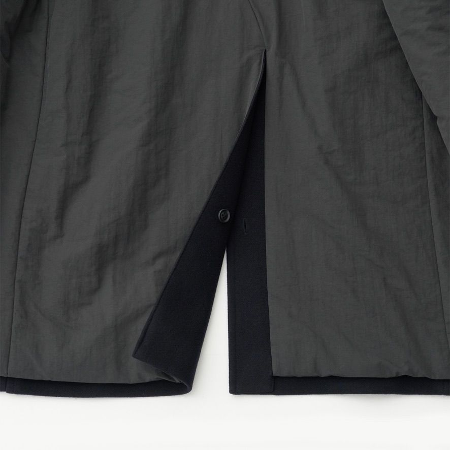 ANOTHER OFFICE Voyager Balmacaan Coat 3紺 ANOTHER OFFICE - 【残り一点】Voyager Balmacaan Coat