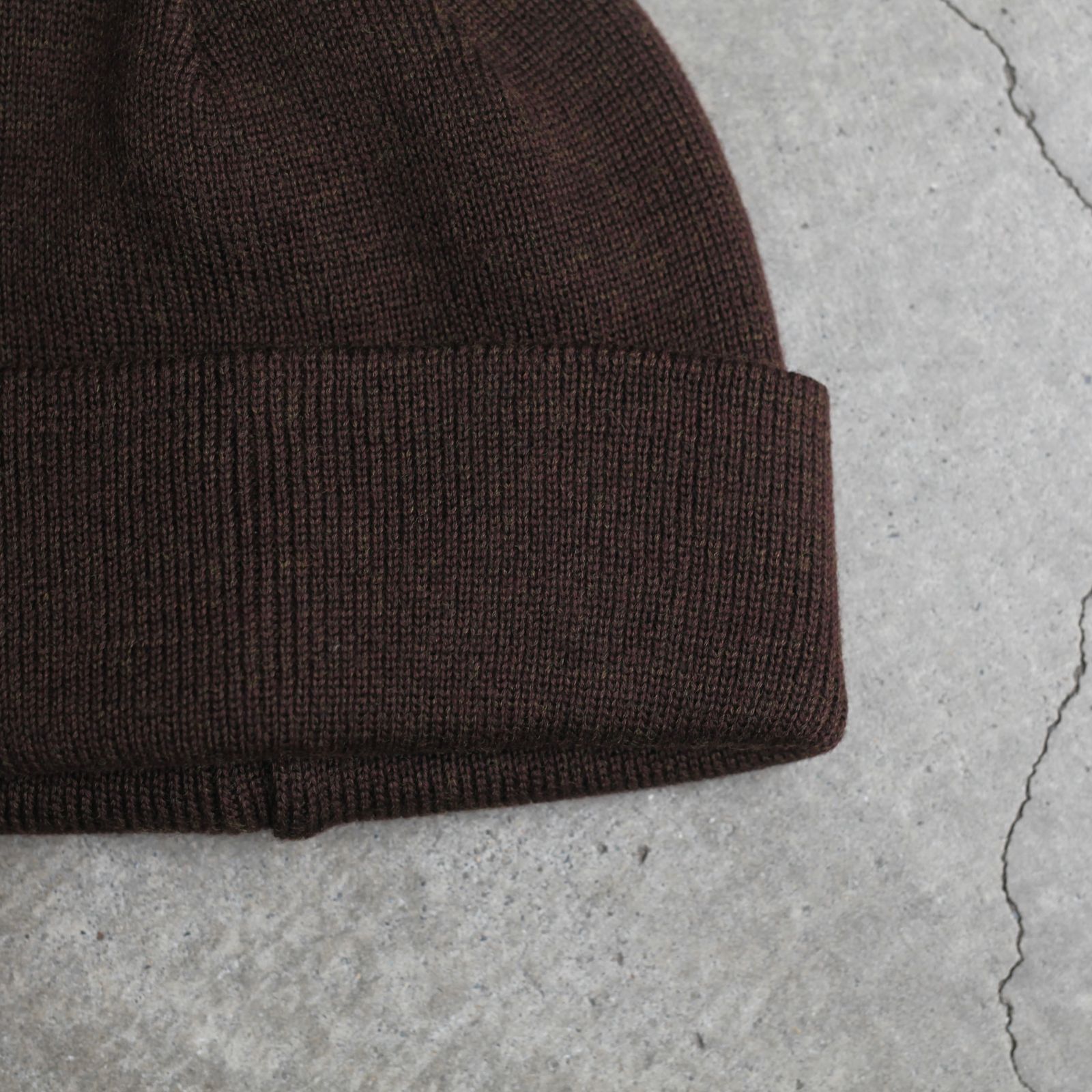 【美品】YOKO SAKAMOTO KNIT BIG WATCH CAPウール黒 2025AW】 YOKO SAKAMOTO (ヨーコサカモト) 