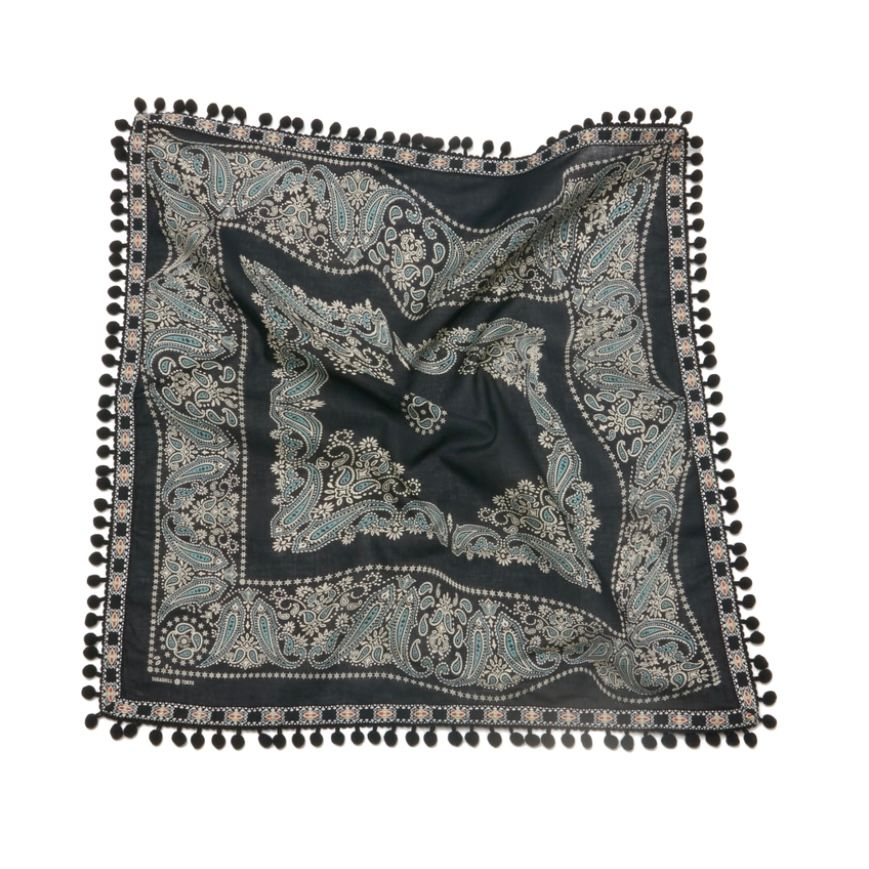 【残り一点】Pompom Bandana