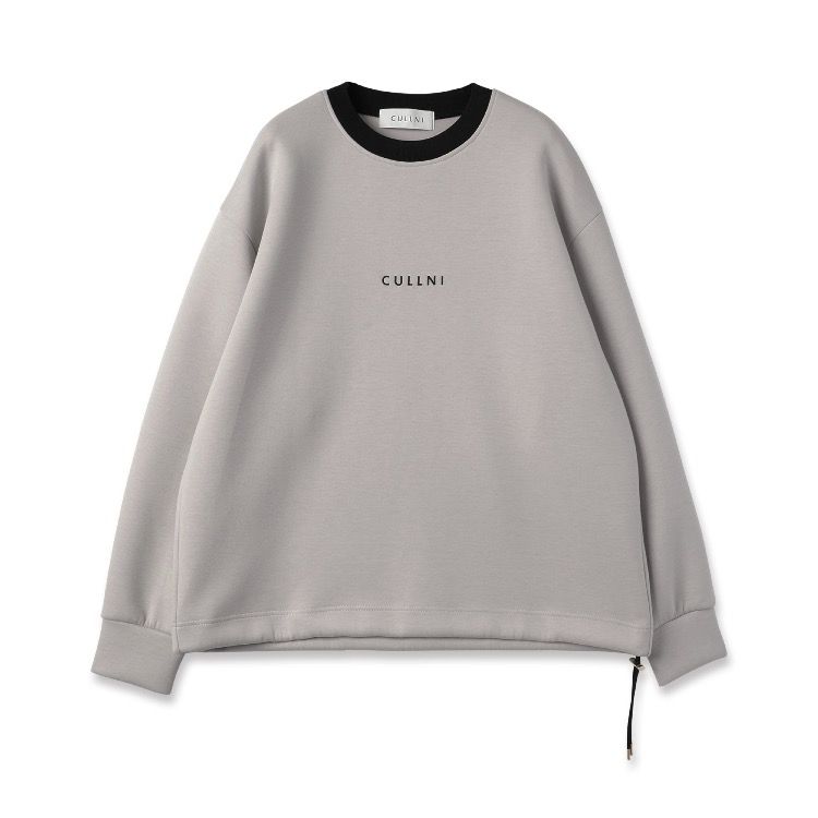 【残り一点】Cullni Logo Embroidery Drawstring Pullover