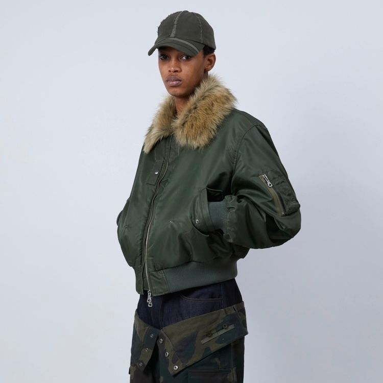 【残り一点】Fur Collar MA-1 Bomber