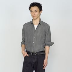 【残り一点】Checkered Panelled Utility Shirt