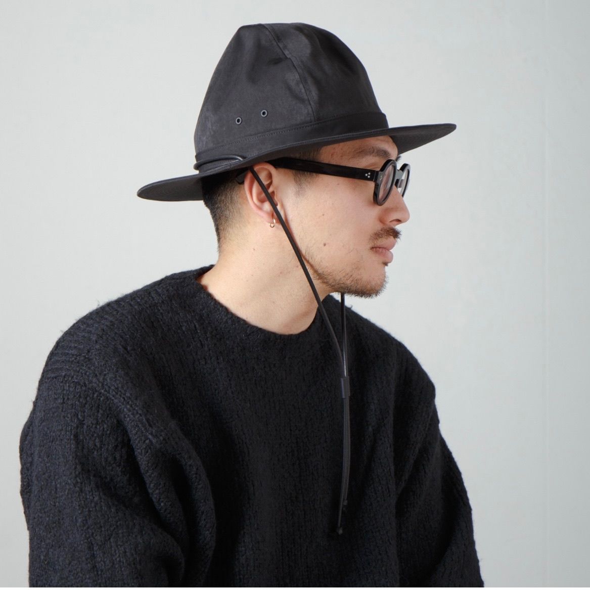 RACAL コットンナイロンワイドブリムマウンテンハット C/N Wide Brim Mountain Hat / コットンナイロンワイドブリム