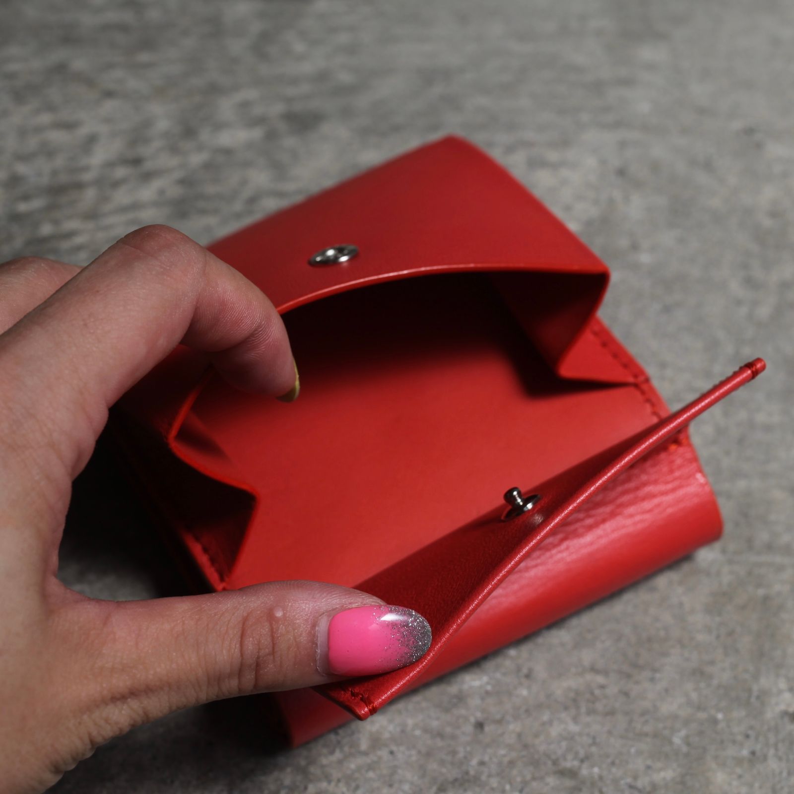 【残り一点】Clip Half Wallet(GEM_LAMB)