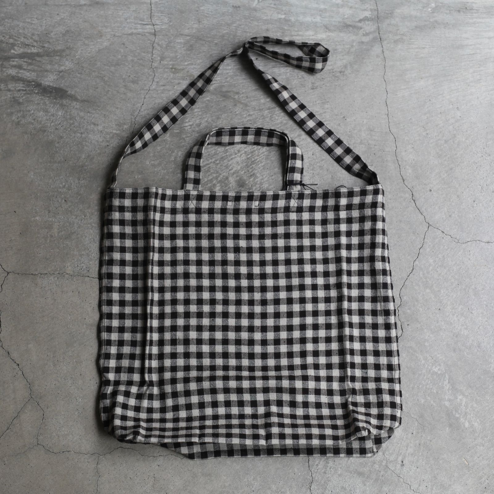 【残り一点】Researcher Bag Large(GINGHAM)