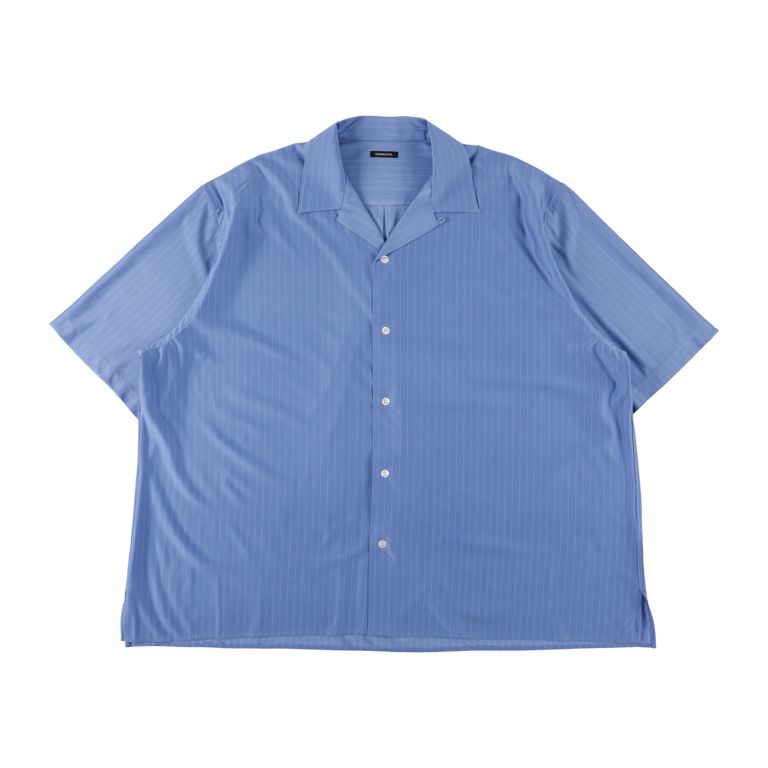【残り一点】36G Silk Stripe Ether SS Shirt