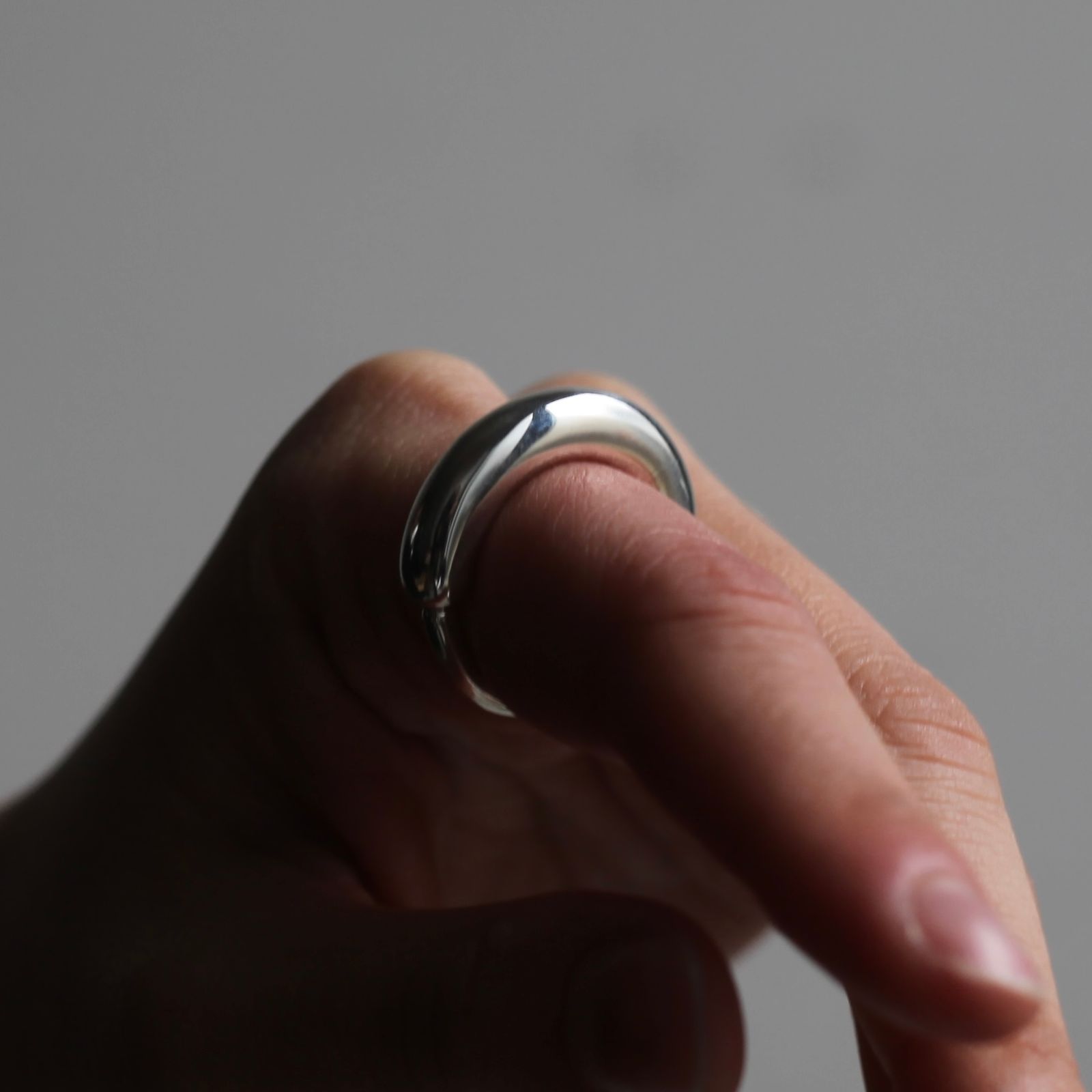 【残り一点】Map Symbol Thick Ring(SILVER)