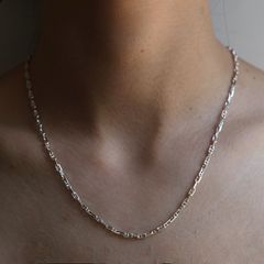 【残りわずか】Anchor Chain Necklace_3.3mm(SILVER)