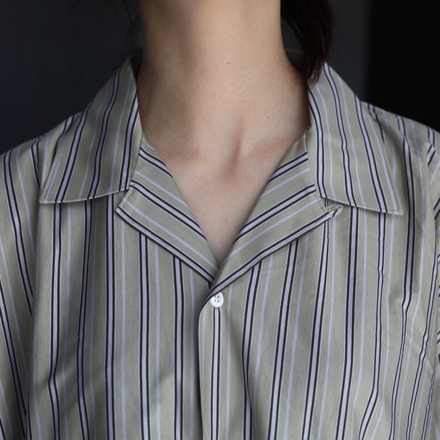 【残り一点】46G Stripe Ether Shirt