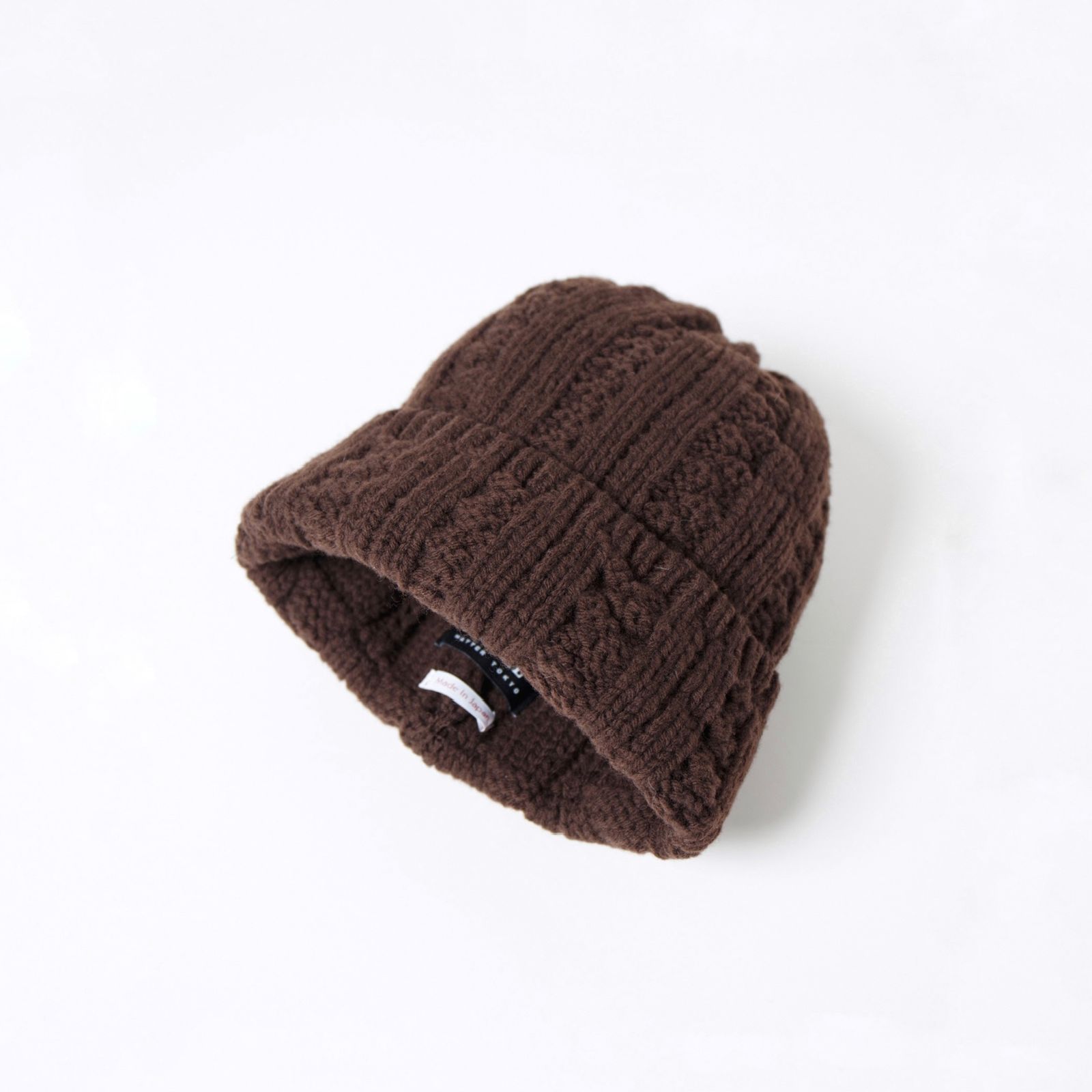 【残り一点】Insideout Cable Knit Cap