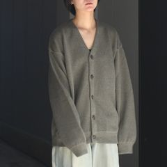 【残り一点】Moss Stitch V/N Cardigan